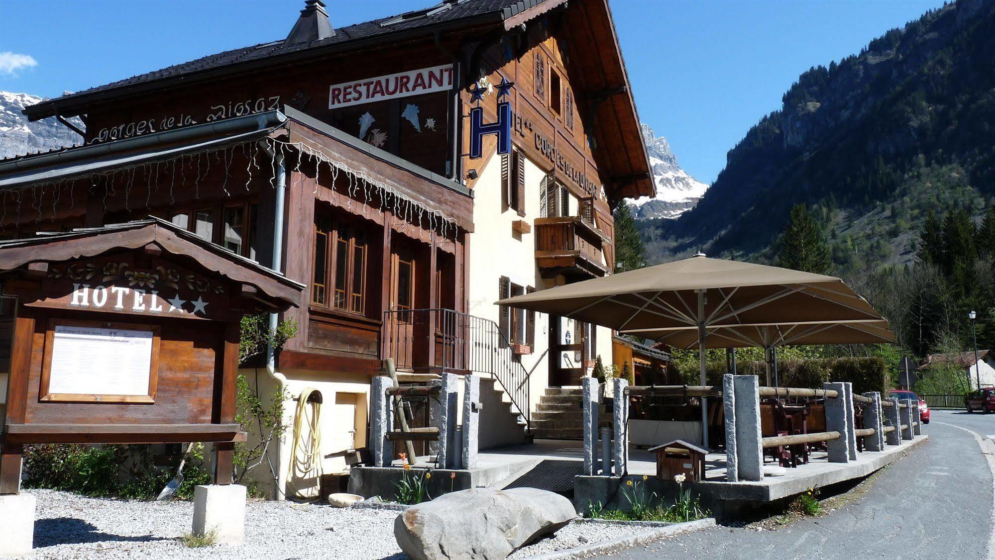 Auberge Des Gorges Серво Экстерьер фото