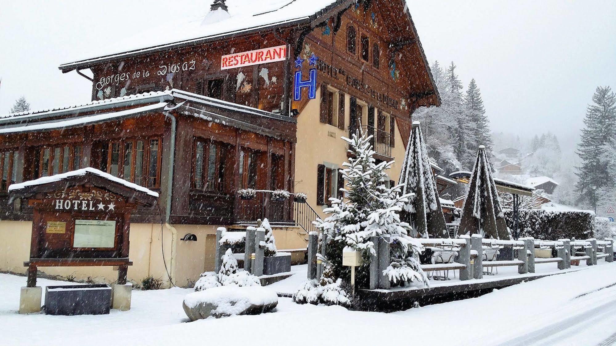 Auberge Des Gorges Серво Экстерьер фото